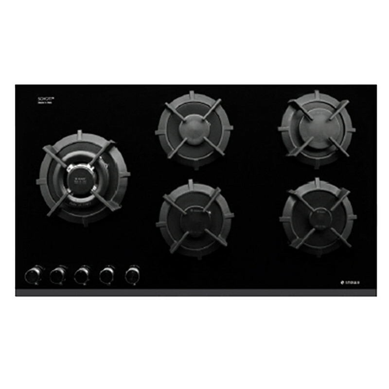اجاق گاز صفحه‌ای پنج شعله اسنوا مدل SG-195109