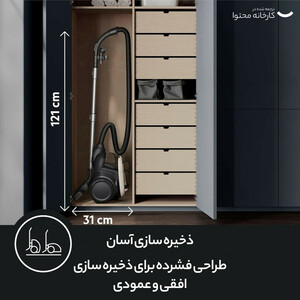 جاروبرقی آ ا گ مدل AL61C2OKO