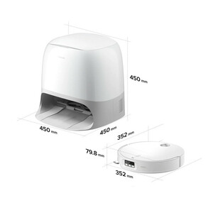 جارو رباتیک روبوراک مدل Qrevo CurvX