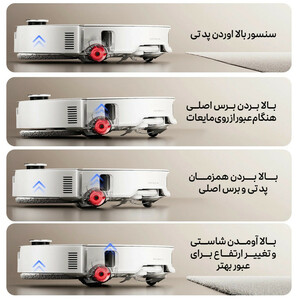 جارو رباتیک روبوراک مدل Qrevo CurvX