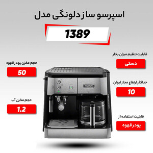 اسپرسوساز دلونگی مدل BCO421