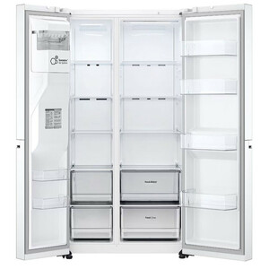 یخچال فریزر ساید بای ساید  ال جی مدل GC-J257SQSV