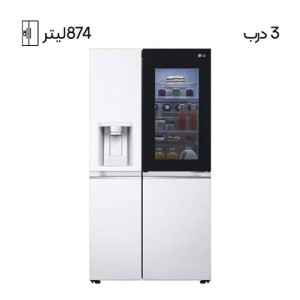 یخچال ساید بای ساید ال جی 34 فوت X348 سفید GR-X348CQFS