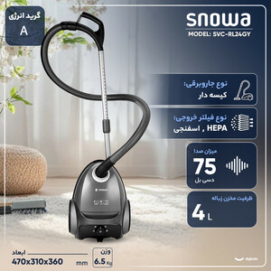جاروبرقی 2100 وات اسنوا مدل SVC-RL24GY