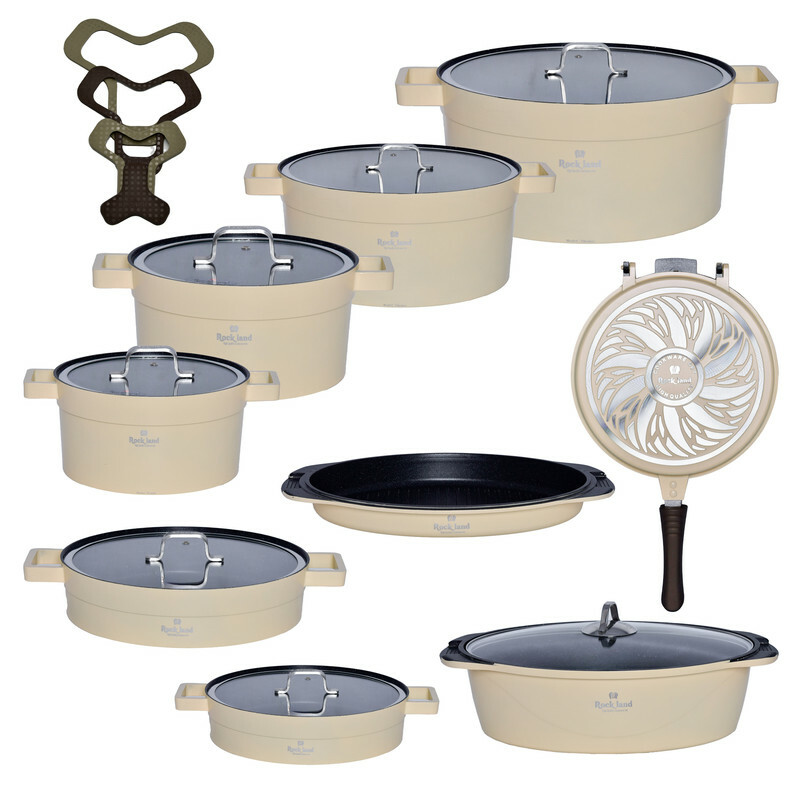 سرویس پخت و پز 21 پارچه راکلند مدل تمیس