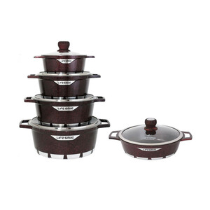 سرویس پخت و پز 10 پارچه لایف اسمایل مدل FLCM10