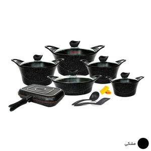 سرویس پخت و پز 15 پارچه کاندید مدل کاپری