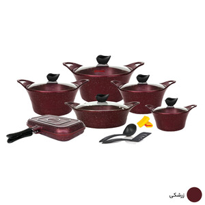 سرویس پخت و پز 15 پارچه کاندید مدل کاپری