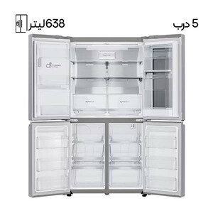 یخچال فریزر ساید بای ساید 30 فوت ال جی مدل GM-X945NS9F