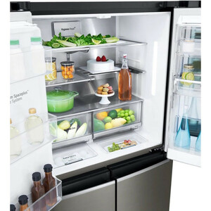 یخچال فریزر چهار درب 25 فوت ال جی مدل GR-X24FMKBL