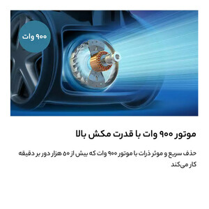 جاروبرقی 2200 وات فیلیپس مدل XD8052