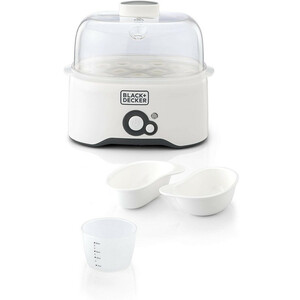 تخم‌مرغ پز بلک اند دکر مدل Eg200 با ظرفیت شش عدد تخم‌مرغ