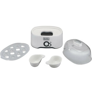 تخم‌مرغ پز بلک اند دکر مدل Eg200 با ظرفیت شش عدد تخم‌مرغ