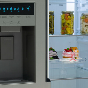 یخچال و فریزر 32 فوت ساید بای ساید اسنوا مدل SN8-2034SS