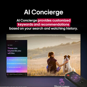 تلویزیون 65 اینچ ال ای دی هوشمند ال جی مدل 65UA85006