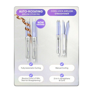 فر کننده و حالت دهنده مو شیگلم چرخشی مدل Airflow Styler Pro-25mm
