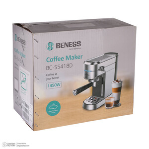 اسپرسو ساز 1 لیتری بنس مدل BC-S5418D