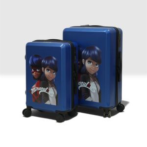 چمدان بچه گانه ریکاردو 969 دختر کفشدوزکی (Ladybug) ست 2 تایی
