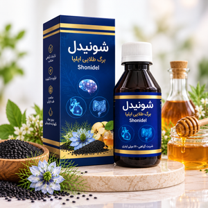 شونیدل برگ طلایی ایلیا | شربت گیاهی ۱۲۰ میلی‌لیتری