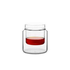 شات شیشه‌ای دوجداره بمبر مدل DW Series (H-Shaped)