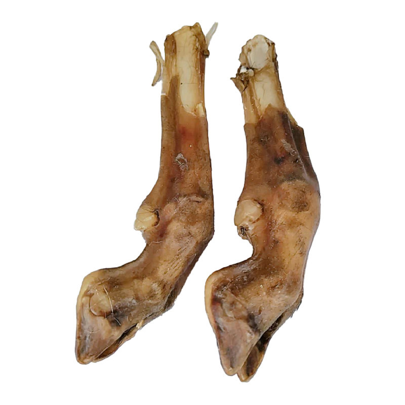 تشویقی طبیعی سگ، پای گوساله، برند پت مزه (2 عددی)