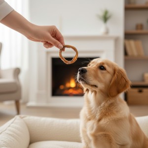 نای گاو خشک شده حلقه‌ای