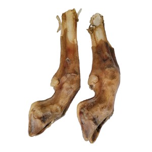 تشویقی طبیعی سگ، پای گوساله، برند پت مزه (2 عددی)
