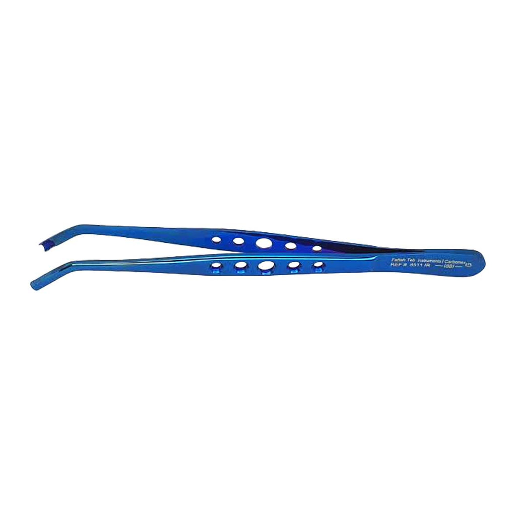 پنس اباتمنت تیتانیوم سرکج ۱۴ سانتیمتر کربنکس (Carbonex Titanium Abutment Tweezer Cvd) – کد 8511C