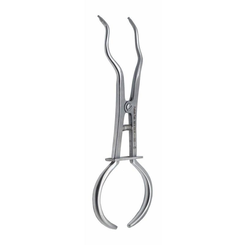 فورسپس کلمپ یک خم فتاح طب