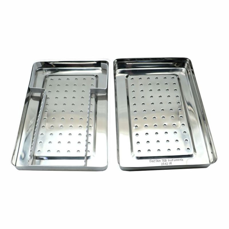 سینی درب دار دو طرف سوراخ دار فتاح طب