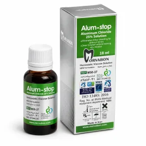 مایع هموستات مروابن (Alum Stop) – محلول ۱۸ میلی‌لیتری