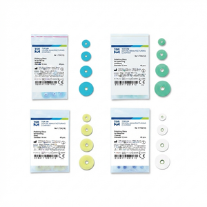 دیسک پرداخت مرکزدار تک‌رنگ Tor VM سایز 14mm (Stem Discs) – بسته 40 عددی