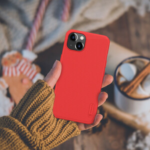 کاور نیلکین مدل Super Frosted Shield Pro مناسب برای گوشی موبایل اپل IPhone 13