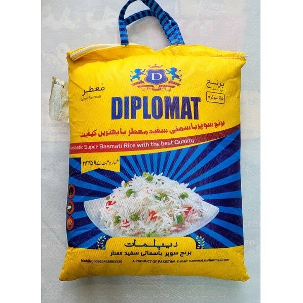 برنج پاکستانی دیپلمات 10 کیلوگرمی