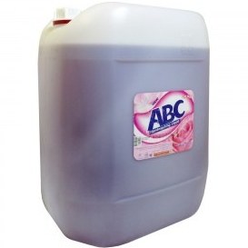 مایع دستشویی صورتی آ ب ث  گالن 20 لیتری در بسته بندی یک عددی