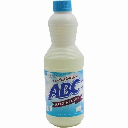 مایع سفید کننده  آ ب ث +++ 1 لیتری در بسته بندی 12 عددی