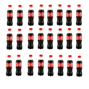 نوشابه  بطری کوکاکولا 300 میلی لیتری در بسته بندی 24 عددی