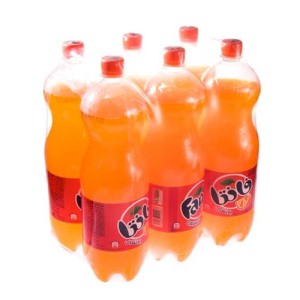 نوشابه خانواده فانتا پرتقالی 1.5 لیتری در بسته بندی 6 عددی