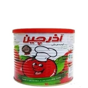 رب گوجه فرنگی آذرچین 4.2 کیلوگرمی در بسته بندی 4 عددی