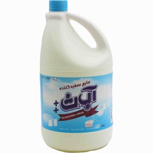 مایع سفید کننده  آ ب ث  +++ 4 لیتری در بسته بندی 4 عددی