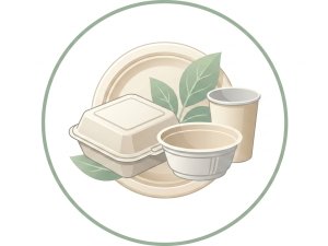 یکبار مصرف گیاهی
