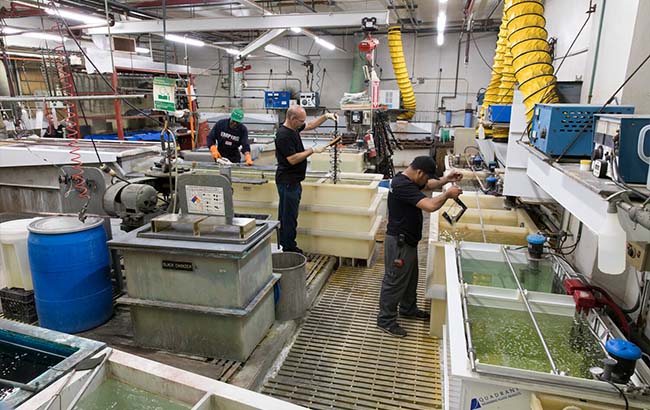 دستگاه آبکاری فلزات در گرگان و گلستان