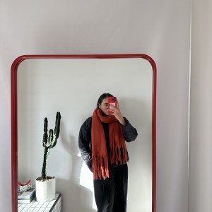 بیگ اسکارف آجری/Big Scarf