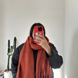 بیگ اسکارف آجری/Big Scarf
