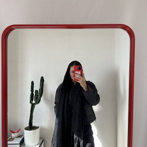 بیگ اسکارف زغالی (مشکی) /Big Scarf