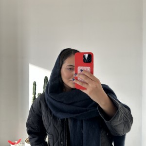 بیگ اسکارف سرمه ای/Big Scarf