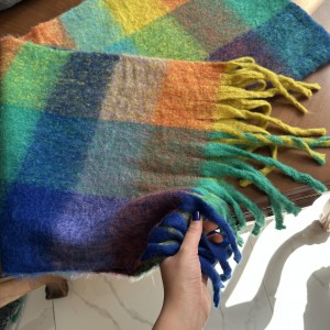 بیگ اسکارف چهارخانه اقیانوس آرام /Big Scarf