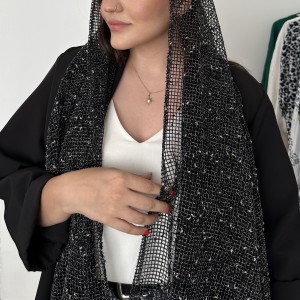 اسکارف رها رنگ مشکی/ scarf