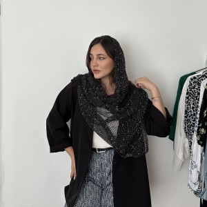 اسکارف رها رنگ مشکی/ scarf