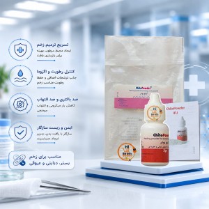 پودر ترمیم کننده زخم کیتوپودر 2 گرمی(کیتوتک)